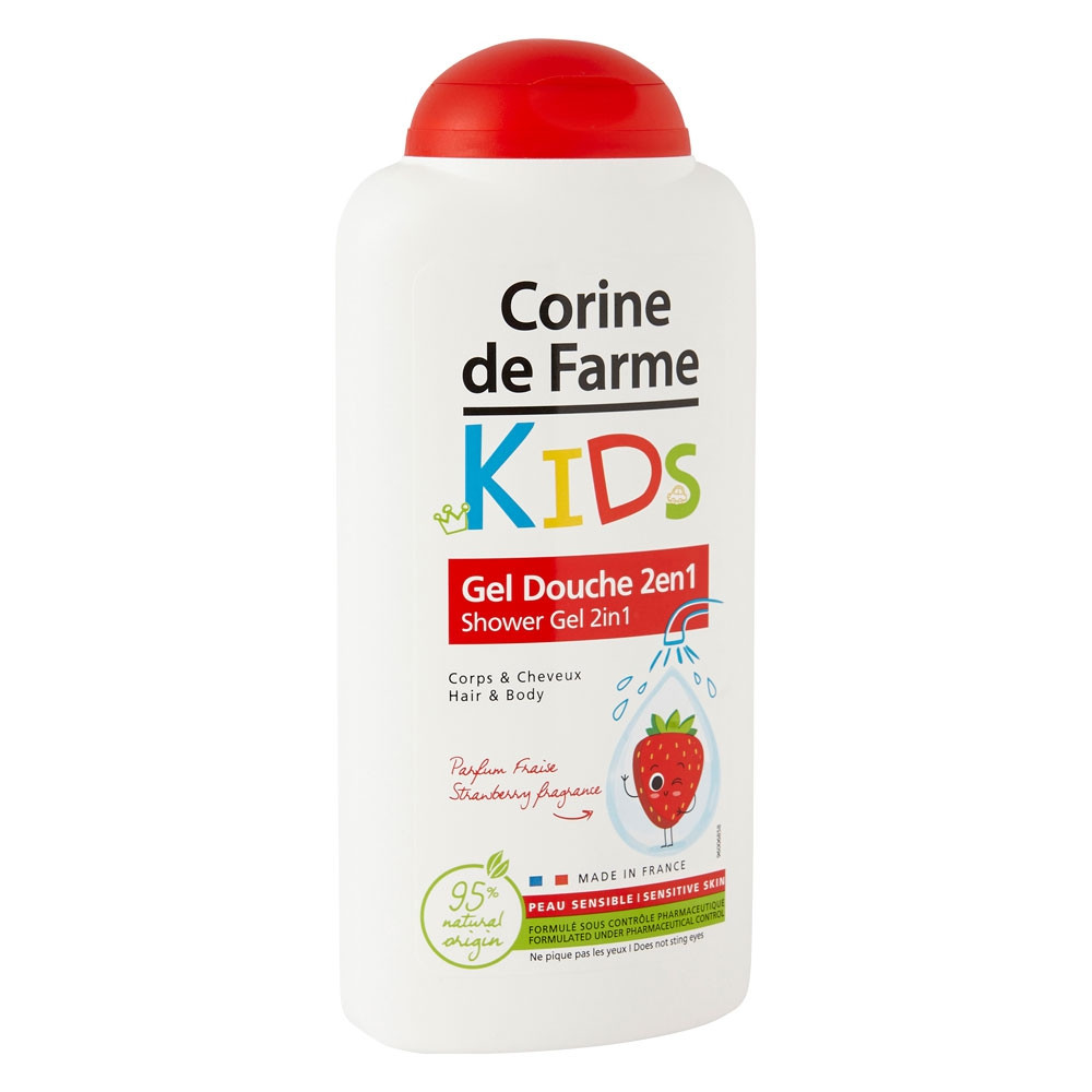 Gel Douche KIDS Corine de Farme Parfum Poire Éco Pack x12 - Corine de Farme  Site Officiel